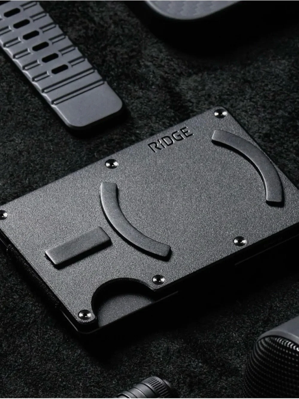 RIDGE WALLET | MAGSAFE • ‘MATTE BLACK’